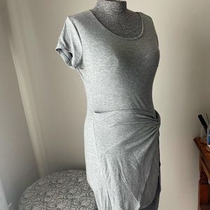 t-shirt style hi lo dress Size